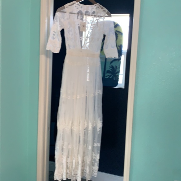 Spell canyon moon mesh duster off white XS BNWT - Picture 13 of 16